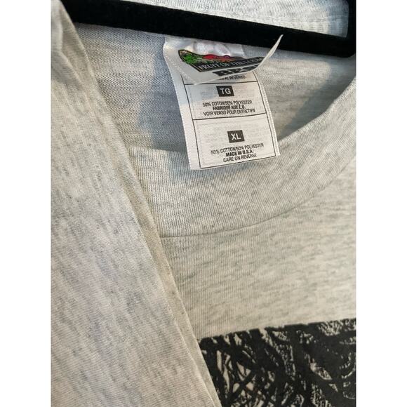 Vintage 90s Alice Cooper Art Single Stitch Shirt Adult XL - Picture 2 of 4